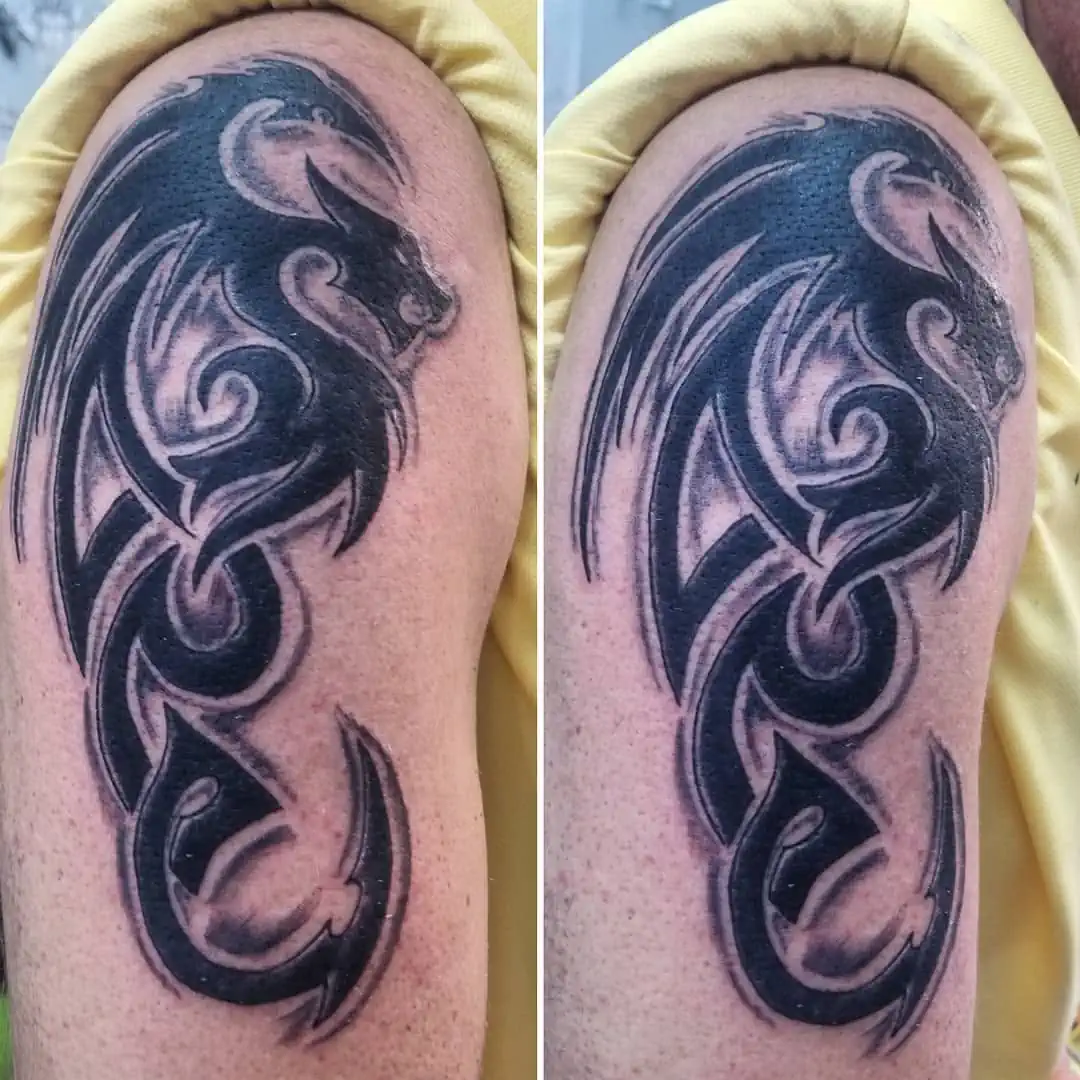 Tatuaje Dragón B