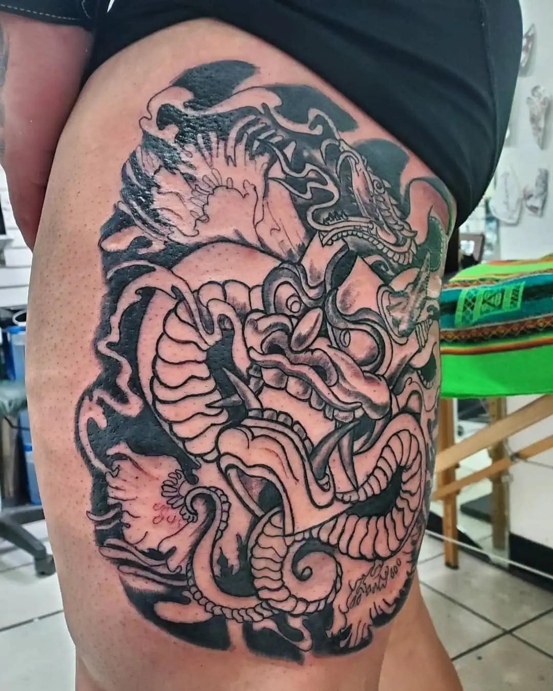 Tatuaje Dragón Chino