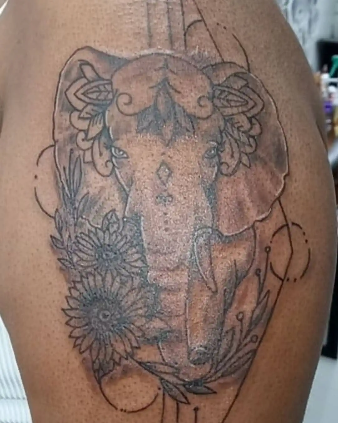 Tatuaje Elefante